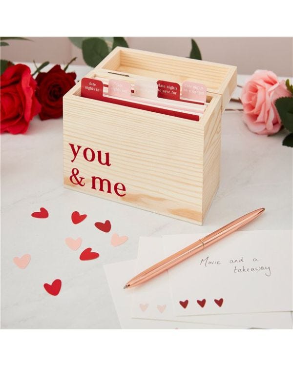 Valentines Date Idea Box - 14.5cm