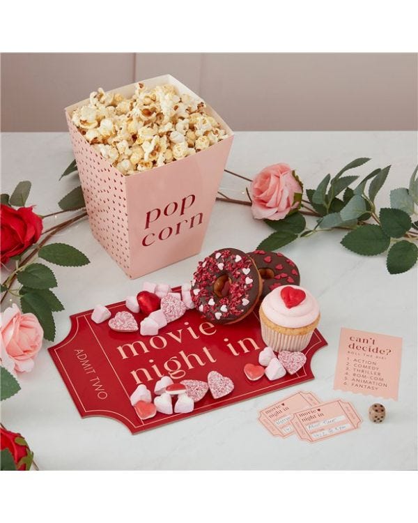 Valentines Movie Night in Kit with Game