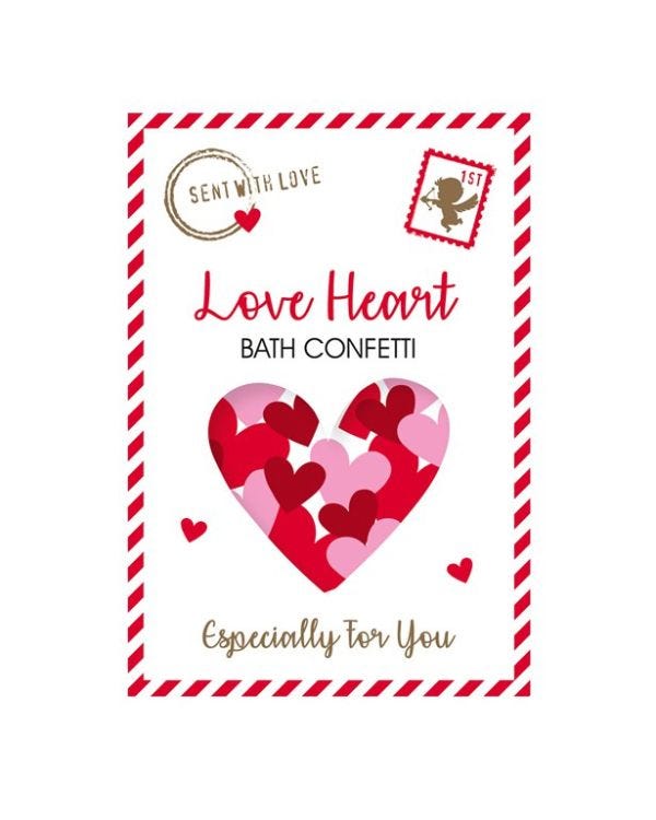 Heart Bath Confetti