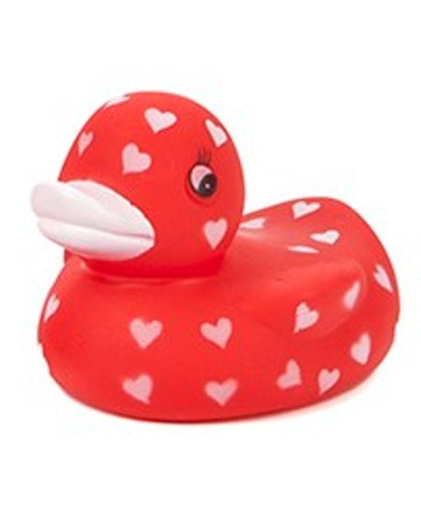 Valentine&#039;s Rubber Duck - 7cm Assorted Colours