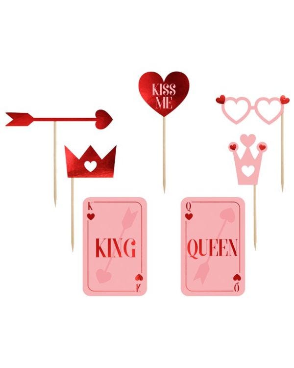 Love is in the Air Photo Booth Props
