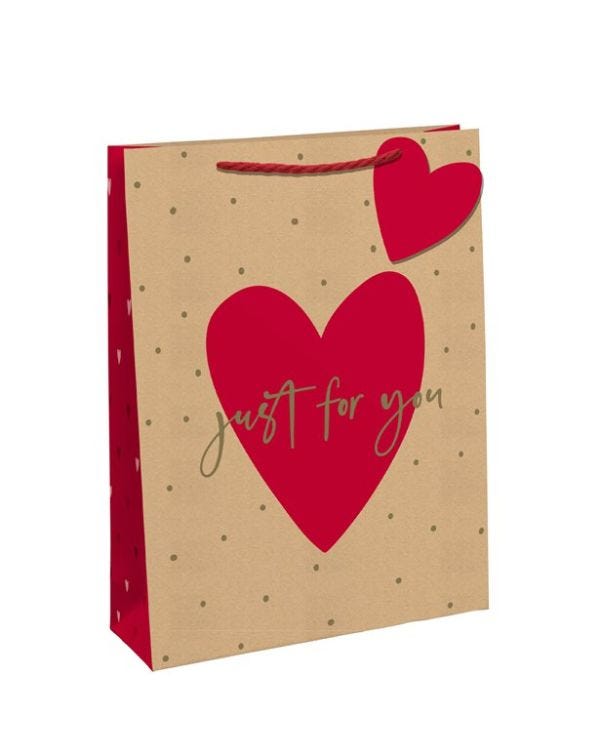 Just for You Kraft Bag - Medium