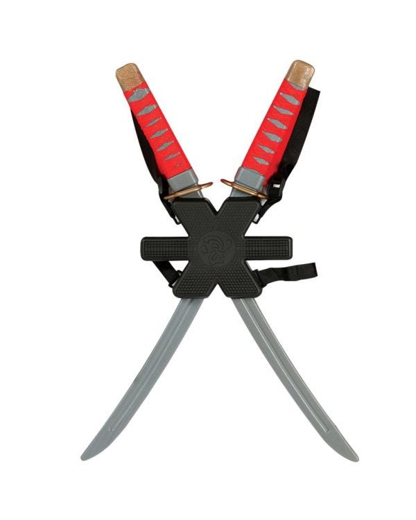 Double Red Ninja Sword