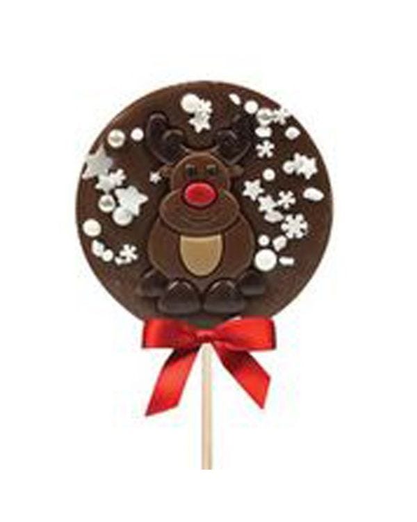 Reindeer Milk Chocolate Lolly - 50g