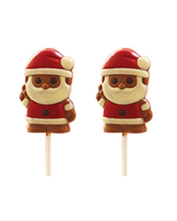 Belgian Chocolate Santa Lolly - 30g
