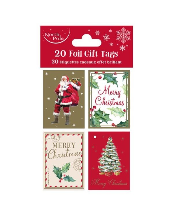 Traditional Gift Tags (20pk)