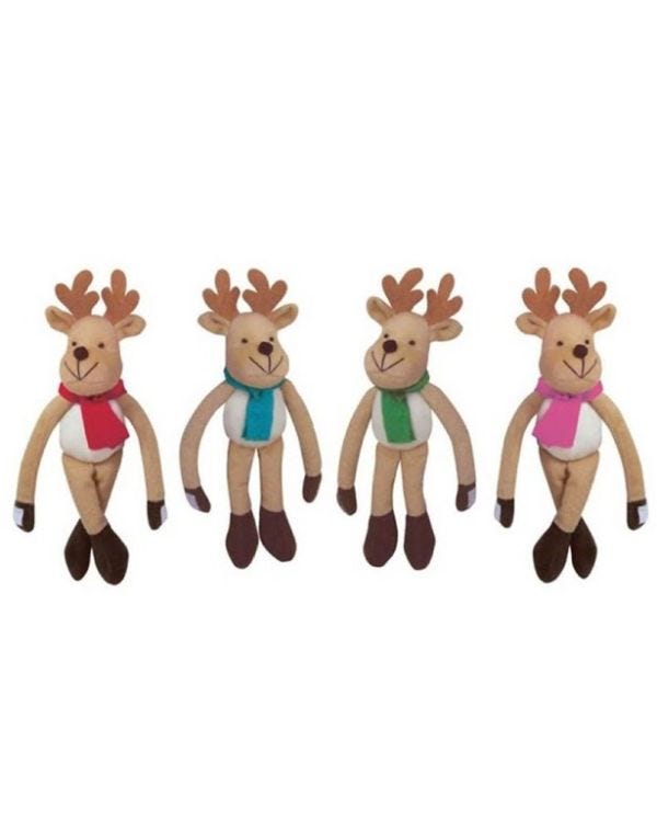 Plush Hanging Reindeer - 28cm