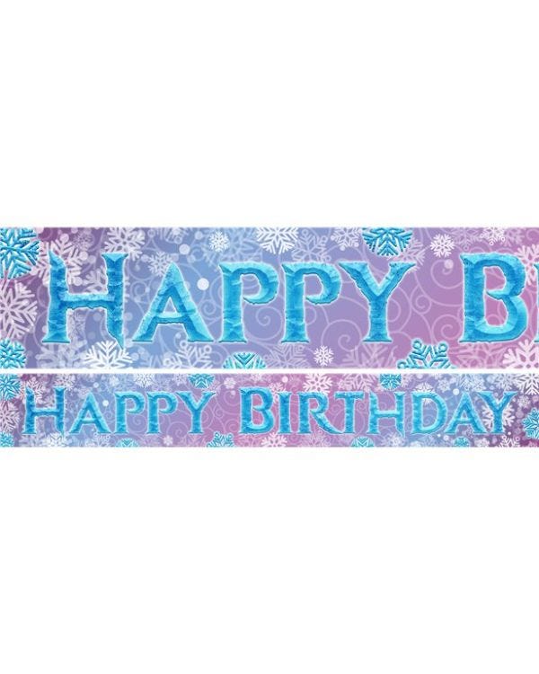 Disney Frozen Paper Banners - 1m (3pk)