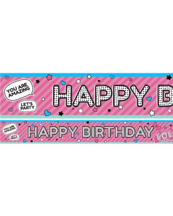 L.O.L Surprise Paper Banners - 1m (3pk)