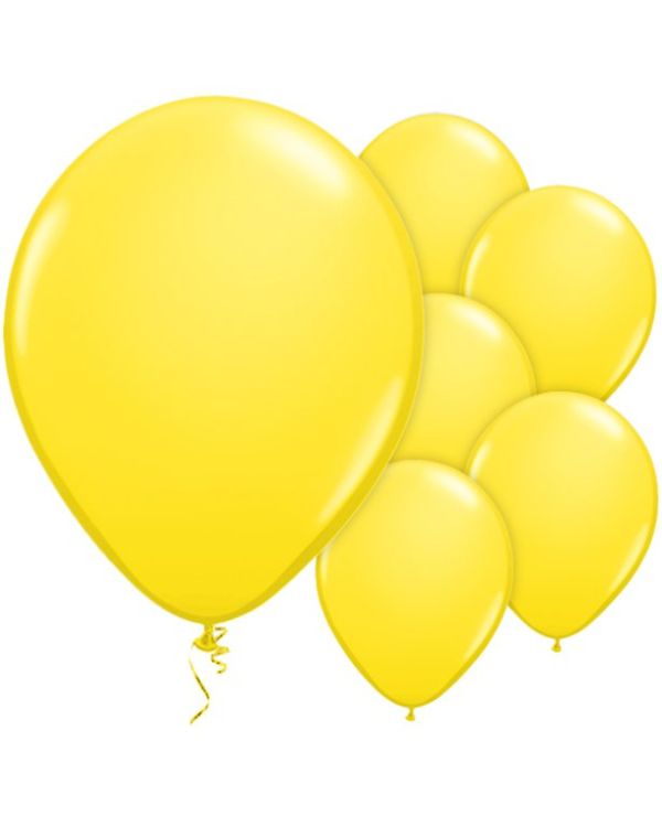 Yellow Balloons - 11&#039;&#039; Latex (25pk)