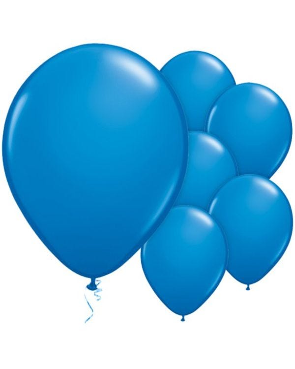 Dark Blue Balloons - 11&#039;&#039; Latex (25pk)