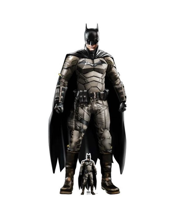 Batman (Robert Pattinson) Black Cardboard Cutout - 195cm x 90cm