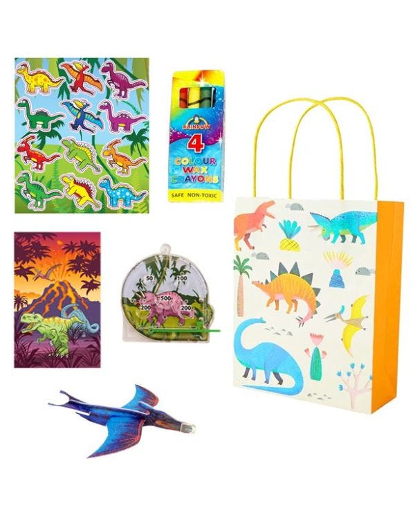 Dinosaur Sweet Free Pre-Filled Party Bag