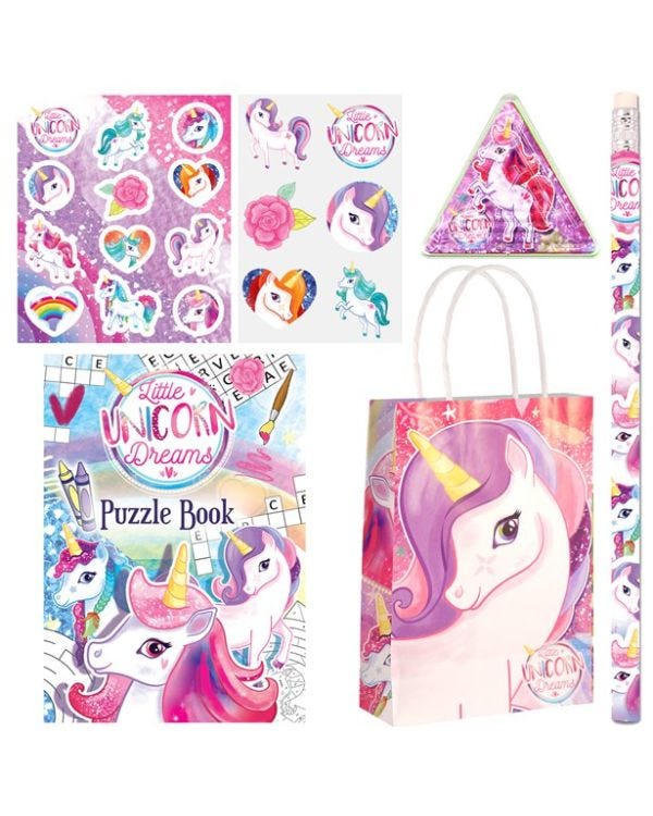 Unicorn Sweet Free Pre-Filled Party Bag 