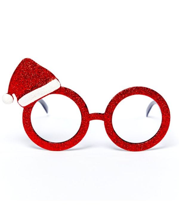 Santa Hat Glasses