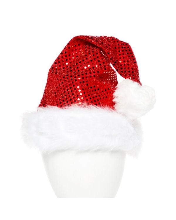 Sequin Santa Hat
