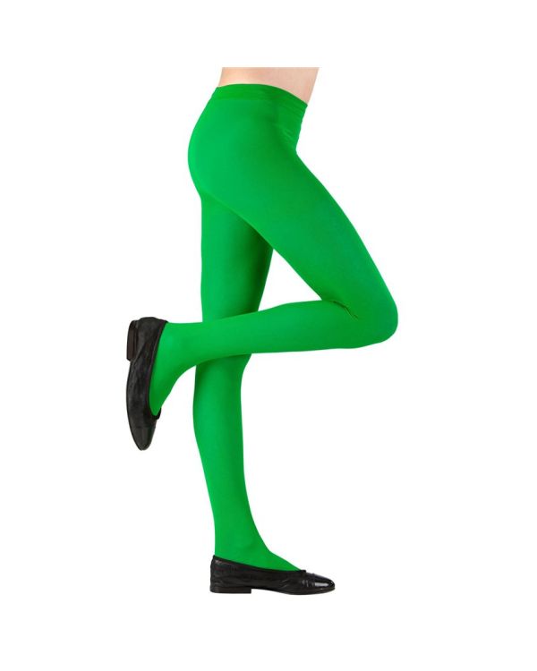 Green  Tights - Child 4-6 Years