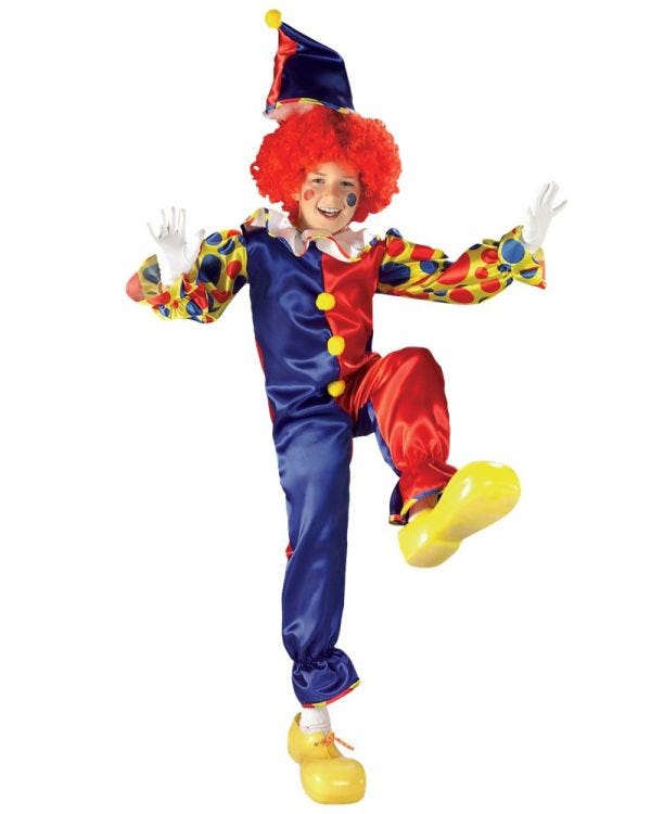 Bubbles the Clown - Child Costume