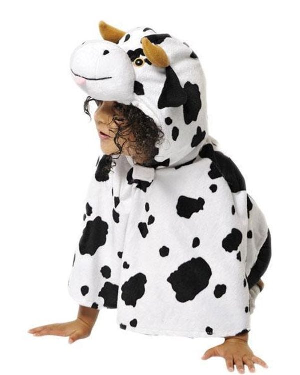 Cow Cape - Child Costume