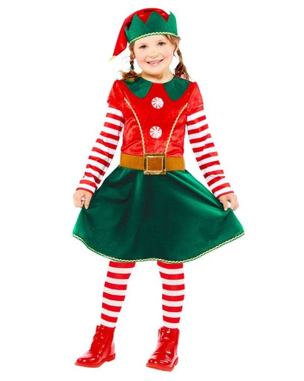 Elf Dress - Child Costume