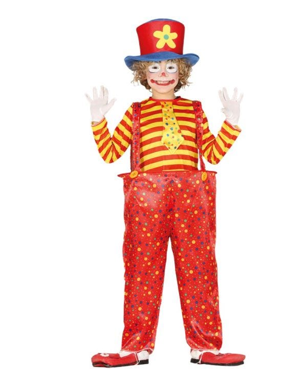 Hoopy The Clown - Child Costume