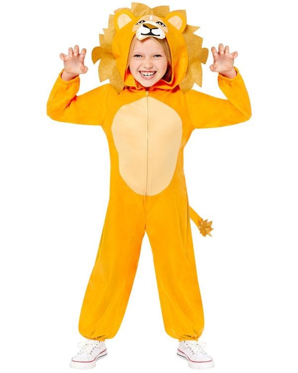 Lion Onesie - Toddler and Child Costume
