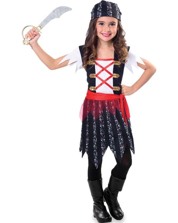 Pirate Cutie - Child Costume