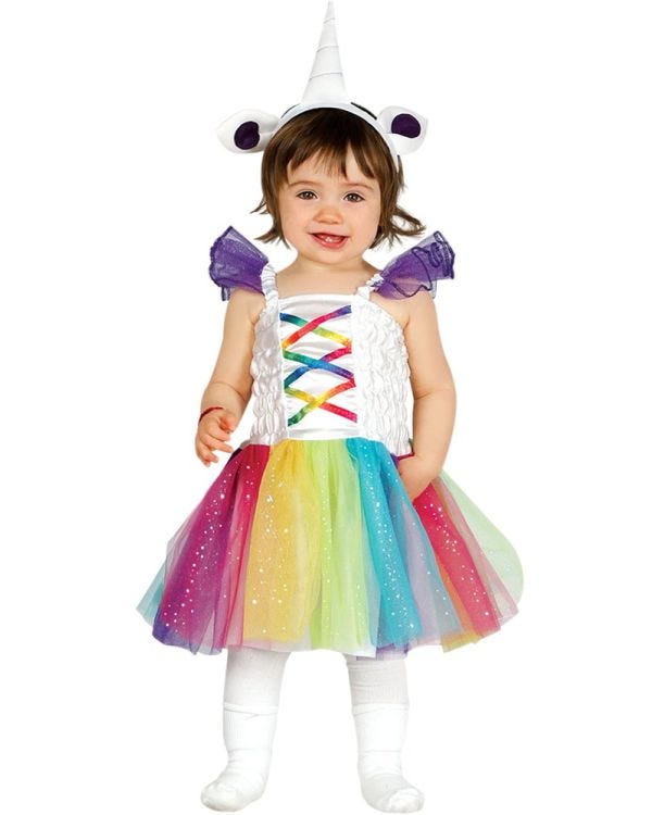Little Unicorn Dress - Baby and Toddler Costume