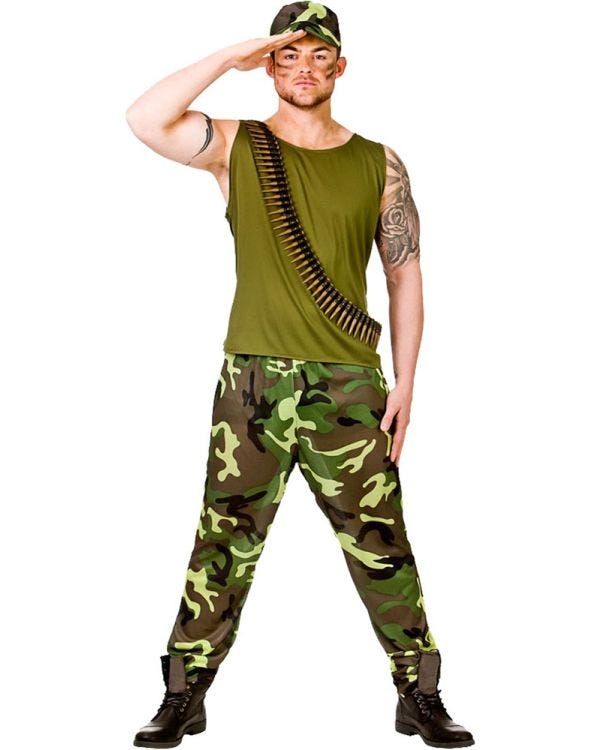 Army Guy - Adult Costume