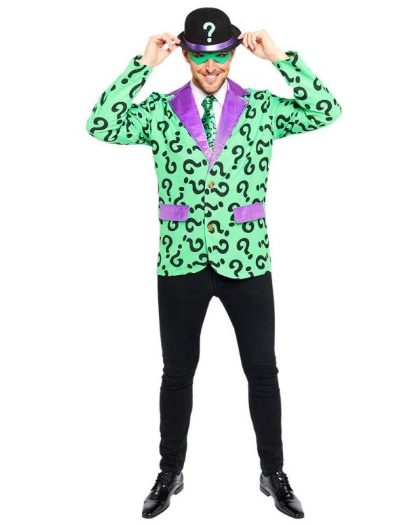 The Riddler - Adult Costume