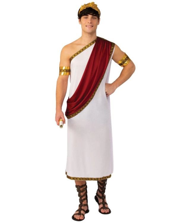 Caesar Toga - Adult Costume