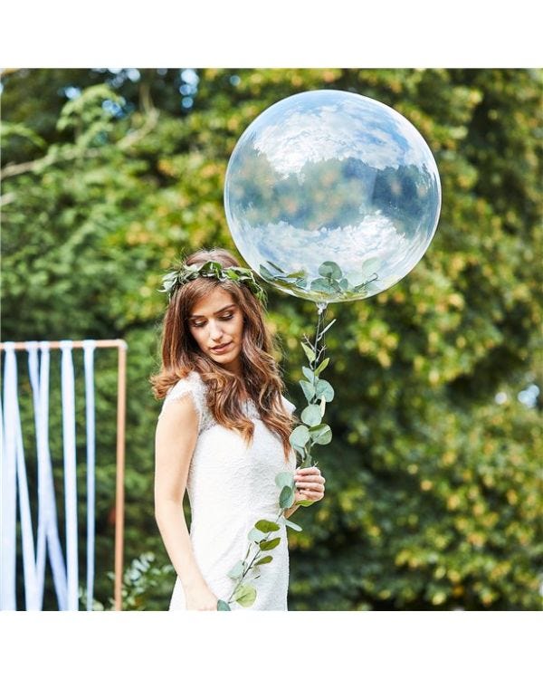Botanical Wedding Foliage Orb Balloon Kit