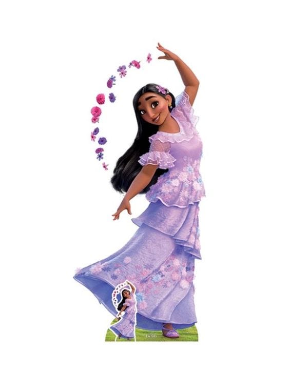 Encanto Isabela Large Cardboard Cutout - 185cm x 93cm