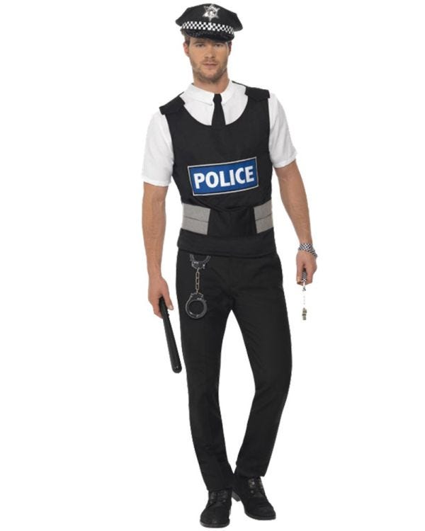 Policeman Kit - Adult Costume