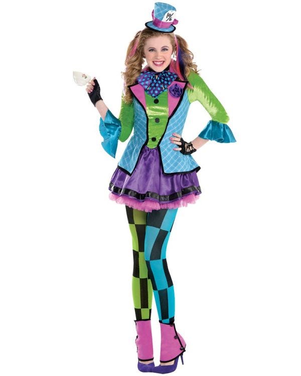 Sassy Mad Hatter - Child and Teen Costume