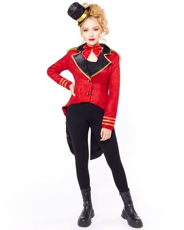 Ringmaster Jacket - Adult Costume