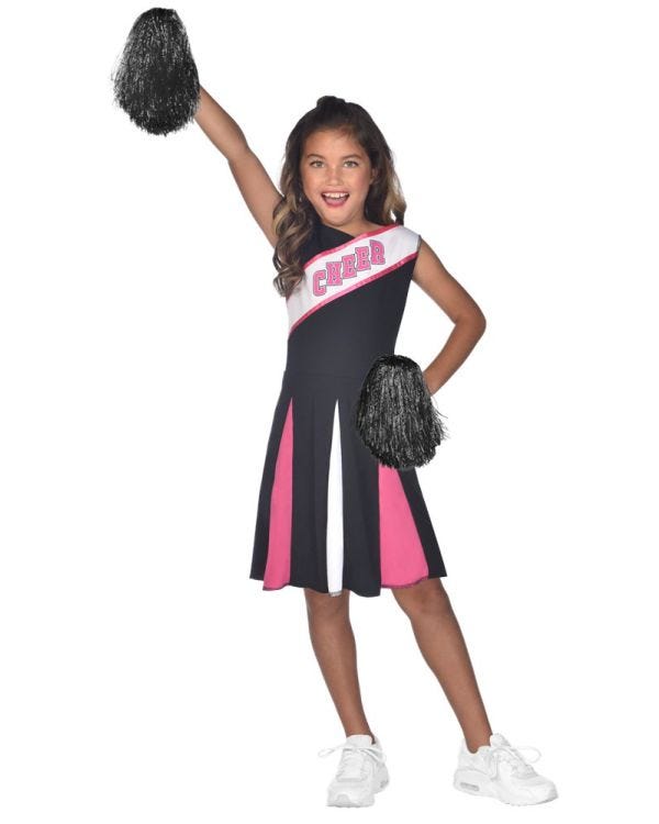 Pink Cheerleader - Child and Teen Costume