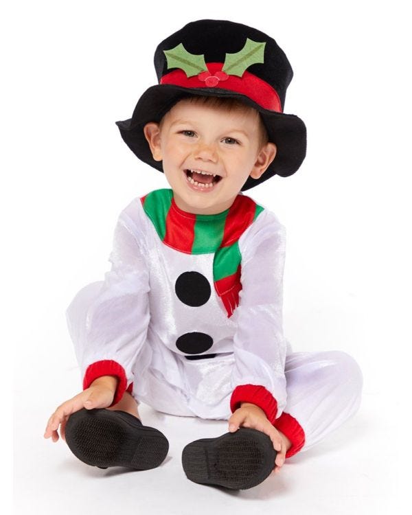 Little Snowman - Baby and Toddler Costume