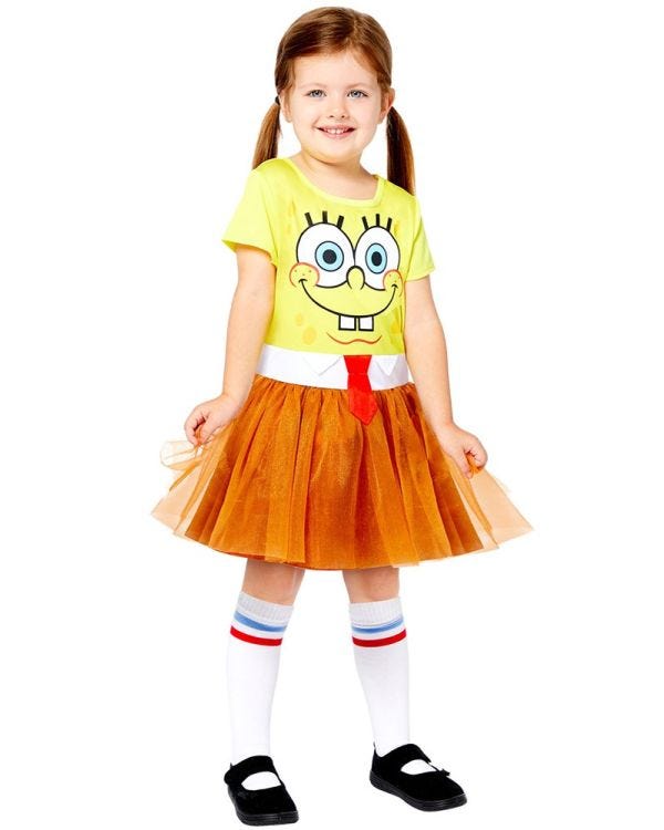 Spongebob Dress - Child Costume