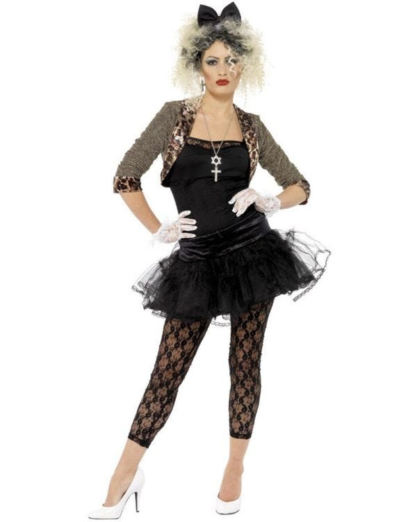 80s Wild Child - Adult Costume