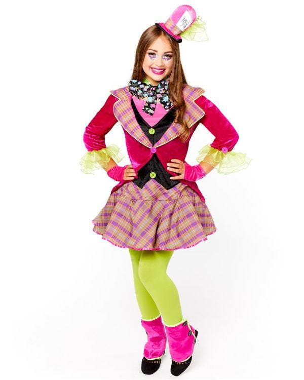Mad Hatter Girl - Child and Teen Costume