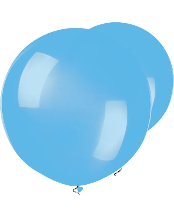 Blue Balloons - 17&quot; Latex (50pk)