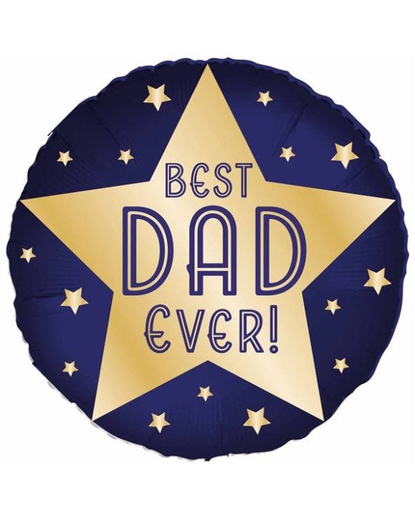 Best Dad Ever Foil Balloon