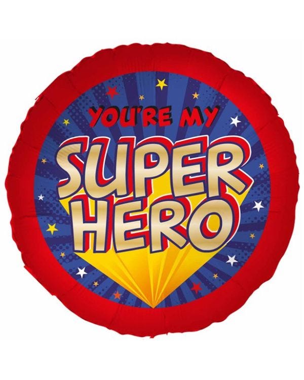 You&#039;re My Superhero Foil Balloon