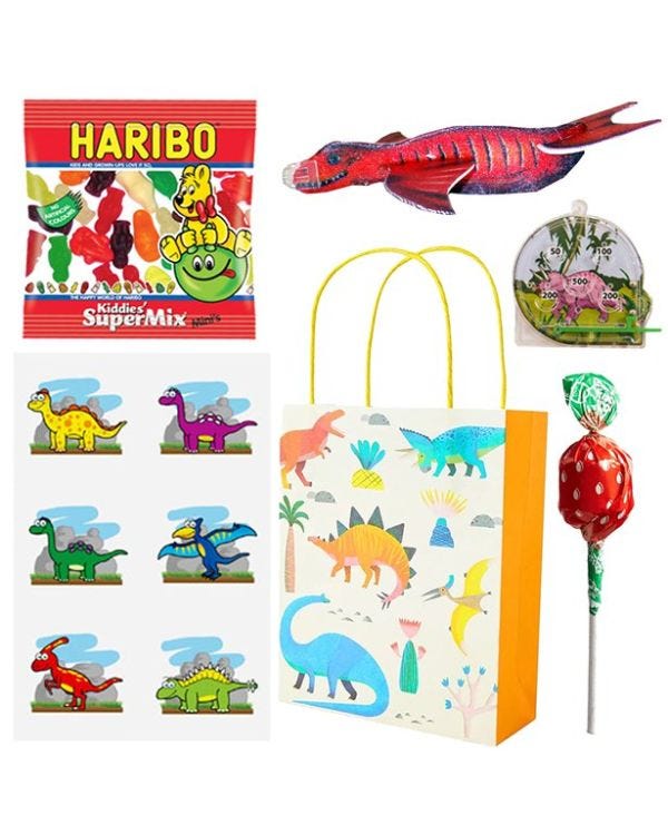 Dinosaur Sweet Pre-filled Party Bag