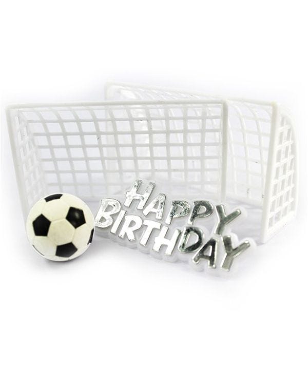 Football Theme Cake Topper Kit (4pk)