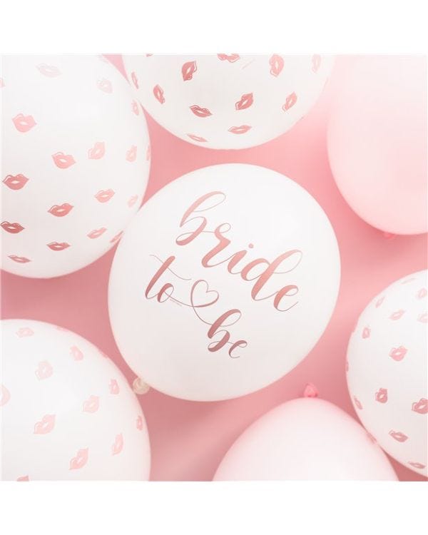 Bride To Be Pink Balloons - 12&quot; Latex