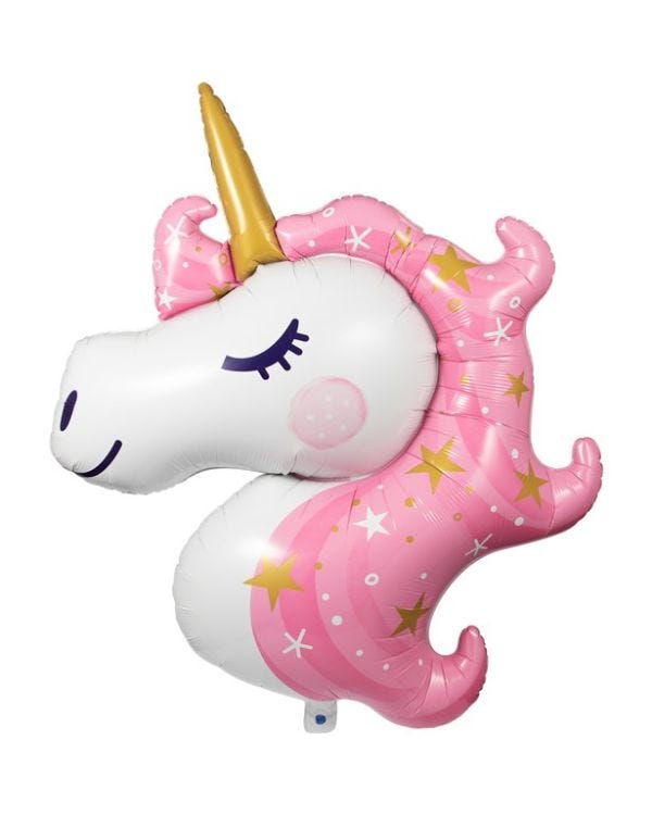 Unicorn Galaxy Supershape Foil Balloon - 36&quot;