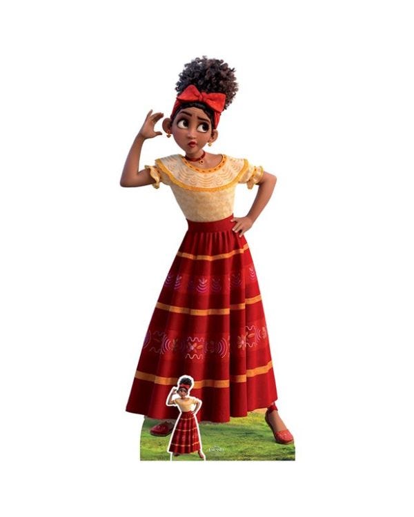 Encanto Dolores Large Cardboard Cutout - 185cm x 82cm