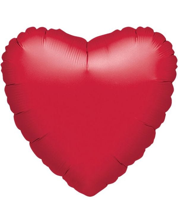 18&#039;&#039; Red Heart Foil Balloon - Packaged